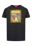Schreimöwe Herren T-Shirt -Jet Black Schwarz